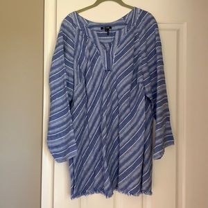 NICK & ZOE linen tunic.  2x